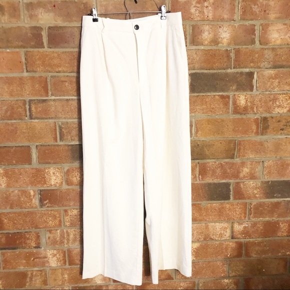 Zara Women’s Menswear style High Waisted Trousers - Picture 9 of 12